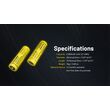 ΜΠΑΤΑΡΙΑ NITECORE 21700/ 6000mAh / HP (τιμή τεμαχίου)