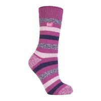 H.H.SOCKS LADIES FASHION TWIST CREW DENIM 5510
