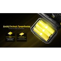 ΦΑΚΟΣ LED NITECORE HEADLAMP HA23 UHE, Black