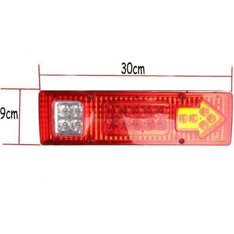 Οπίσθιο Φανάρι 19 LED για Φορτηγά & Τρέιλερ