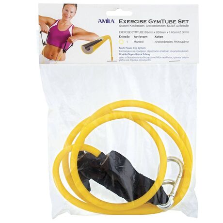 Λάστιχο Αντίστασης Gymtube Χωρίς Λαβές Ultra Light Amila Κωδ. 88160