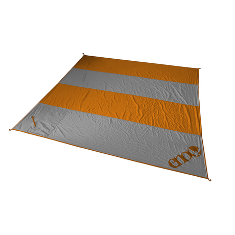 Καλυμμα Παραλίας Eno Islander Orange-Grey