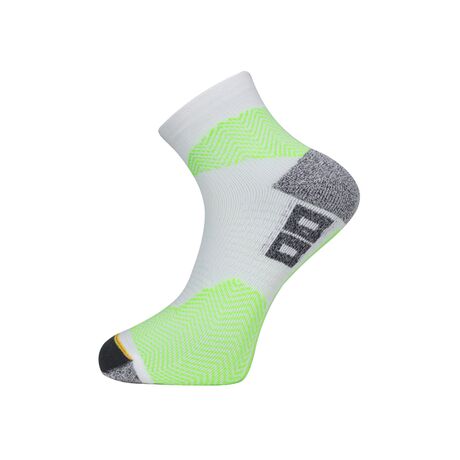 COM.RUNNING SOCKS RUN1 ΜΑΥΡΟ-ΠΟΡΤΟΚΑΛΙ S 35-38