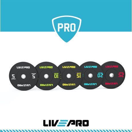 Δίσκος Bumper LivePro Ø50 (20kg) Β-8038-20