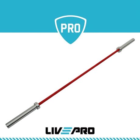 LivePro Ολυμπιακή Μπάρα Cerakote 201cm (8319-RD) 322831930