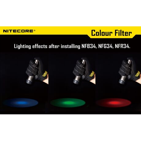 Φίλτρο Φακού Nitecore NFR34