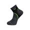 COM.RUNNING SOCKS RUN 2 ΜΑΥΡΟ-ΠΡΑΣΙΝΟ M 39-42
