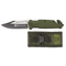 ΣΟΥΓΙΑΣ K25 pocket knife. Green rubber grip, blade size 9.30cm, 18998